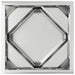 Jardinieră 2 pcs Argintiu 30 x 30 x 30 cm Oțel Galvanizat - WALTI WALTI