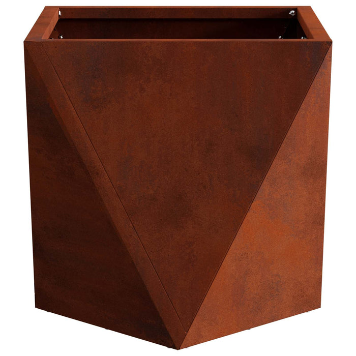 Jardinieră 2 pcs Ruginit 30 x 30 x 30 cm - WALTI WALTI