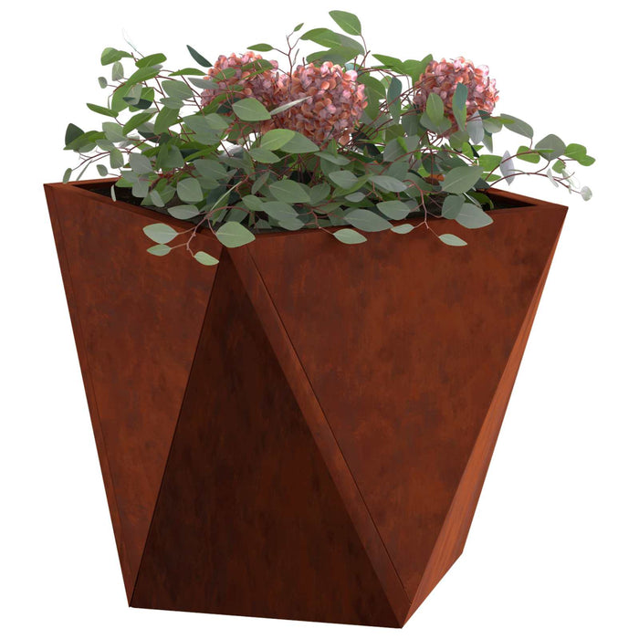 Jardinieră 2 pcs Ruginit 30 x 30 x 30 cm - WALTI WALTI