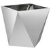 Jardinieră 2 pcs Argintiu 40 x 40 x 40 cm Oțel Galvanizat - WALTI WALTI