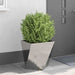 Jardinieră 2 pcs Argintiu 50 x 50 x 50 cm Oţel inoxidabil - WALTI WALTI