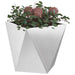 Jardinieră 2 pcs Argintiu 50 x 50 x 50 cm Oţel inoxidabil - WALTI WALTI