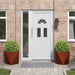 Jardinieră 2 pcs Ruginit 50 x 50 x 50 cm - WALTI WALTI
