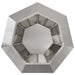 Jardinieră 2 pcs Argintiu 100 x 100 x 80 cm Oţel inoxidabil - WALTI WALTI