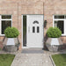 Jardinieră 2 pcs Argintiu 100 x 100 x 80 cm Oțel Galvanizat - WALTI WALTI