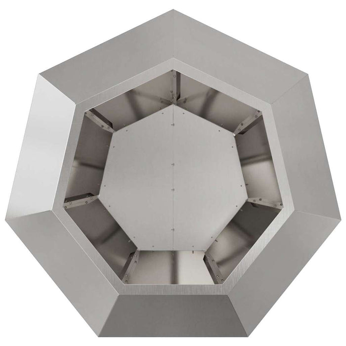 Jardinieră 2 pcs Argintiu 75 x 75 x 60 cm Oţel inoxidabil WALTI