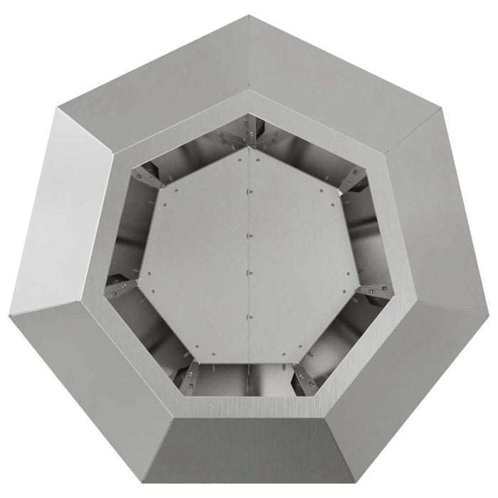 Jardinieră 2 pcs Argintiu 50 x 50 x 40 cm Oţel inoxidabil WALTI