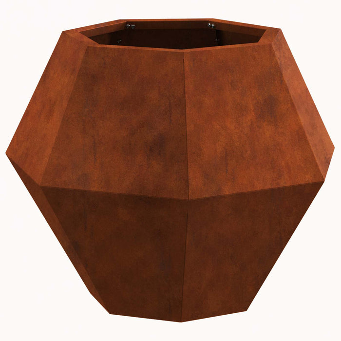 Jardinieră 2 pcs Ruginit 50 x 50 x 40 cm WALTI
