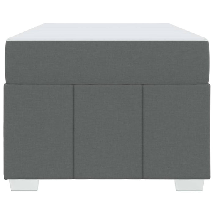 Cadru de pat Gri închis 80 x 200 cm țesătură - WALTI WALTI