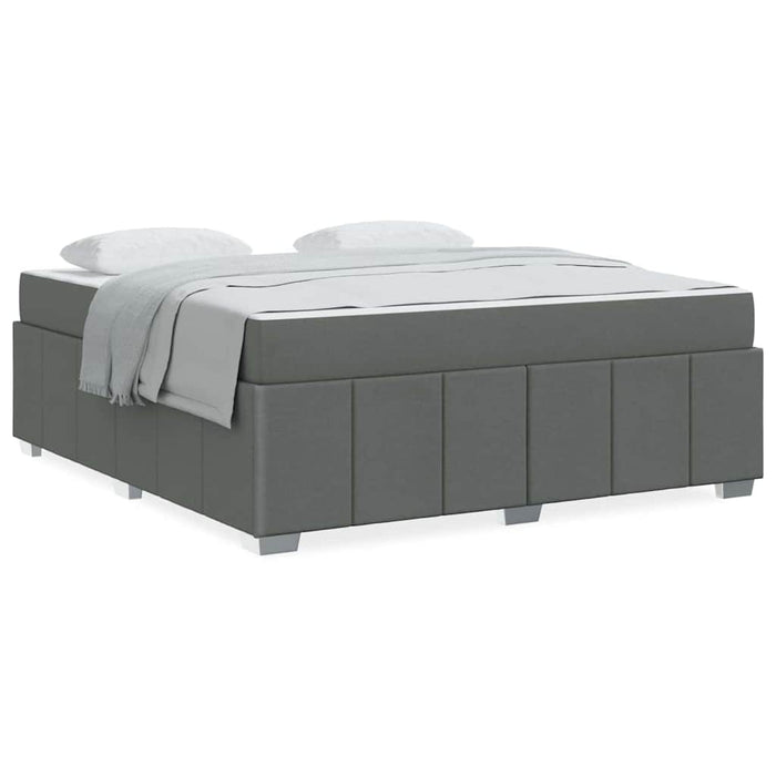 Cadru de pat Gri închis 180 x 200 cm țesătură - WALTI WALTI