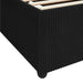Cadru de pat cu saltea Altele Negru 90 x 190 cm Catifea - WALTI WALTI