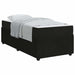Cadru de pat cu saltea Altele Negru 90 x 190 cm Catifea - WALTI WALTI