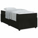 Cadru de pat cu saltea Altele Negru 90 x 190 cm Catifea - WALTI WALTI