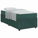 Cadru de pat cu saltea Altele Verde închis 90 x 190 cm Catifea - WALTI WALTI