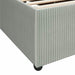 Cadru de pat cu saltea Altele Gri deschis 90 x 200 cm Catifea - WALTI WALTI