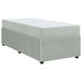 Cadru de pat cu saltea Altele Gri deschis 90 x 200 cm Catifea - WALTI WALTI