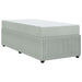 Cadru de pat cu saltea Altele Gri deschis 90 x 200 cm Catifea - WALTI WALTI