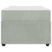 Cadru de pat cu saltea Altele Gri deschis 90 x 200 cm Catifea - WALTI WALTI