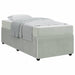 Cadru de pat cu saltea Altele Gri deschis 90 x 200 cm Catifea - WALTI WALTI