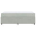 Cadru de pat cu saltea Altele Gri deschis 90 x 200 cm Catifea - WALTI WALTI