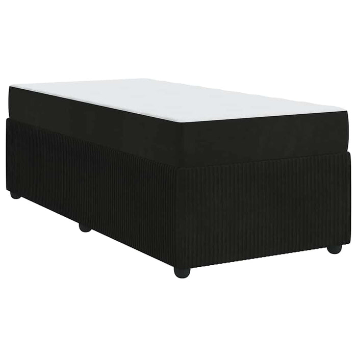 Cadru de pat cu saltea Altele Negru 90 x 200 cm Catifea - WALTI WALTI