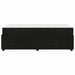 Cadru de pat cu saltea Altele Negru 90 x 200 cm Catifea - WALTI WALTI