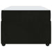 Cadru de pat cu saltea Altele Negru 100 x 200 cm Catifea - WALTI WALTI
