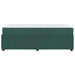 Cadru de pat cu saltea Altele Verde închis 100 x 200 cm Catifea - WALTI WALTI
