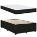 Cadru de pat cu saltea cu saltea Negru 120 x 190 cm Catifea - WALTI WALTI