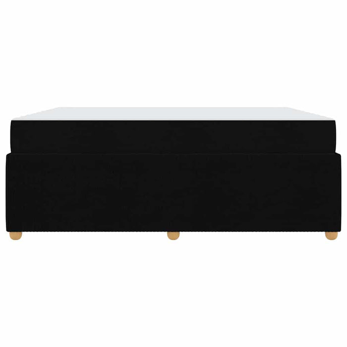 Cadru de pat cu saltea cu saltea Negru 180 x 200 cm țesătură - WALTI WALTI