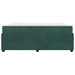 Cadru de pat cu saltea Verde închis 180 x 200 cm Catifea - WALTI WALTI