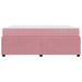 Cadru de pat cu saltea cu saltea Roz 180 x 200 cm Catifea - WALTI WALTI