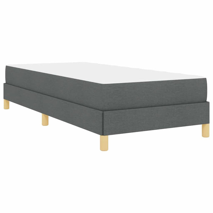 Pat cu arcuri Gri închis și Maro 80 x 200 cm - WALTI WALTI