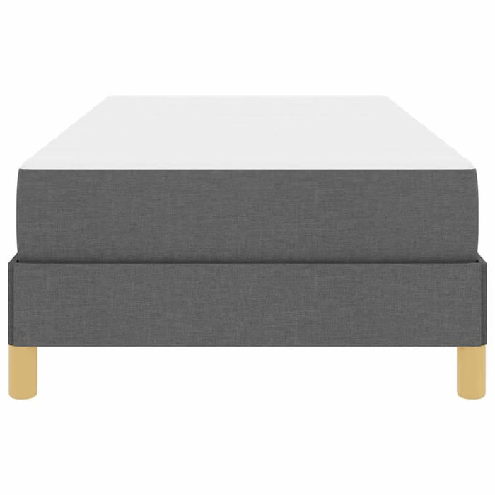 Pat cu arcuri Gri închis și Maro 80 x 200 cm - WALTI WALTI