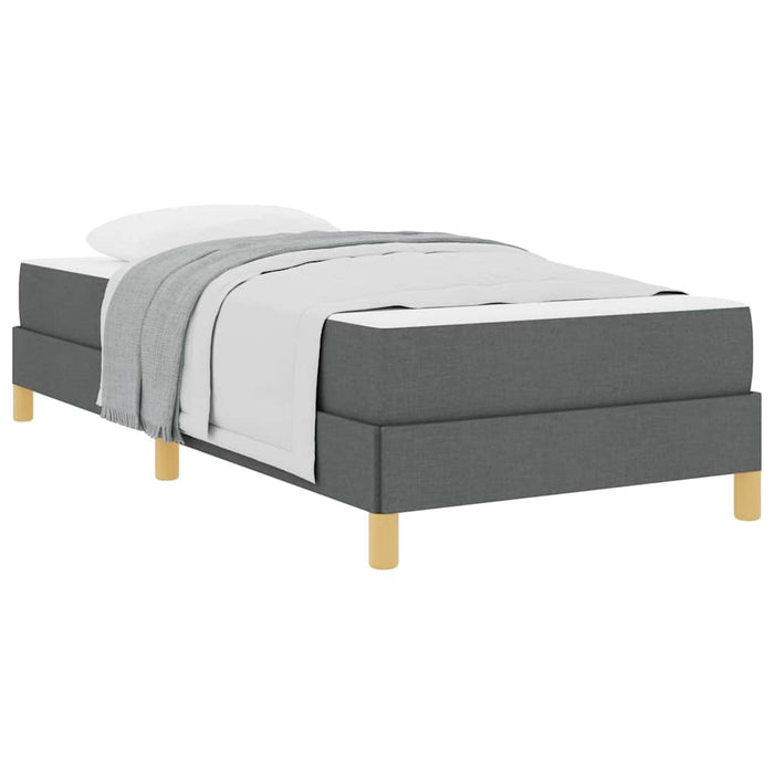 Pat cu arcuri Gri închis și Maro 80 x 200 cm - WALTI WALTI