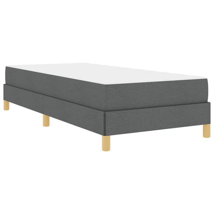 Pat cu arcuri Gri închis și Maro 90 x 200 cm - WALTI WALTI