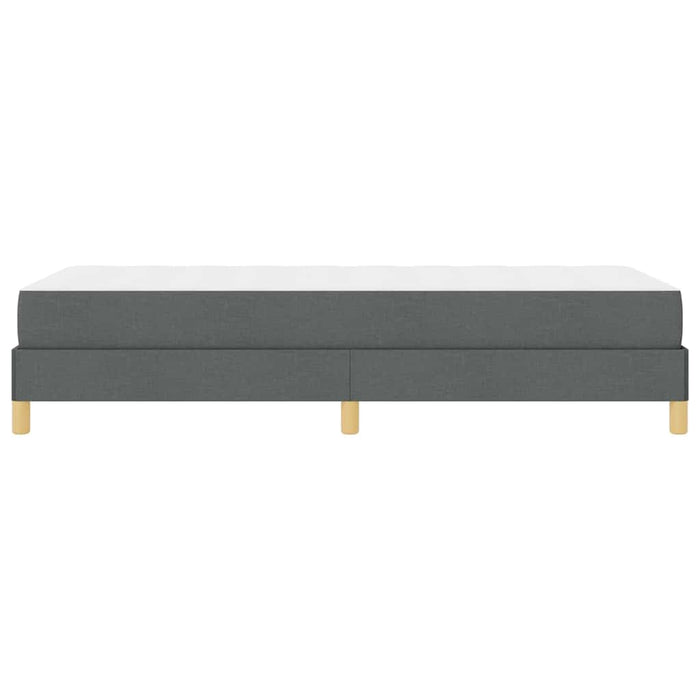Pat cu arcuri Gri închis și Maro 90 x 200 cm - WALTI WALTI