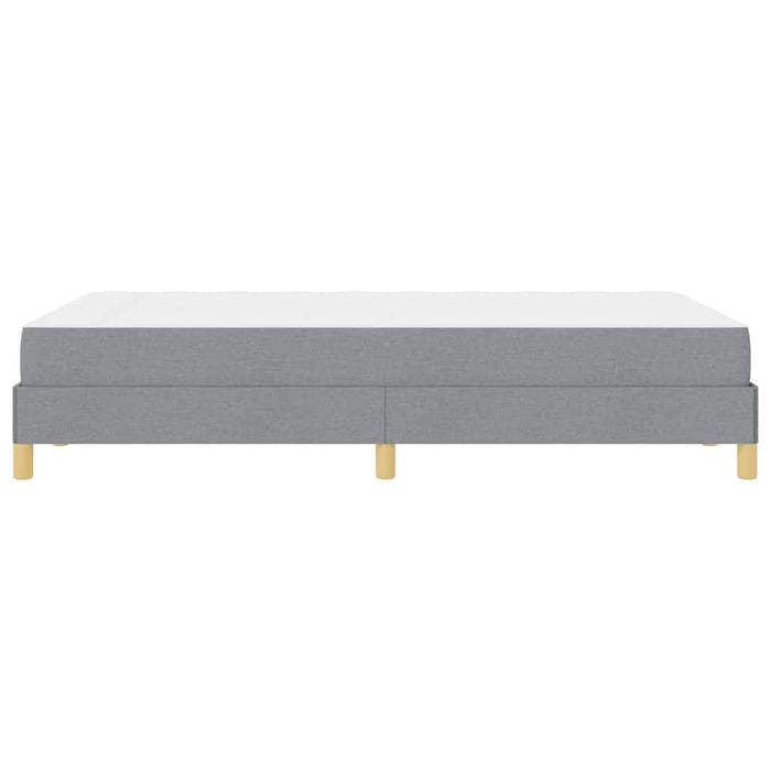 Pat cu arcuri Gri deschis și Maro 120 x 200 cm - WALTI WALTI