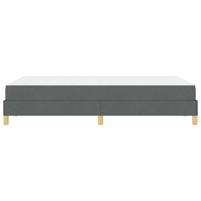 Pat cu arcuri Gri închis și Maro 120 x 200 cm - WALTI WALTI
