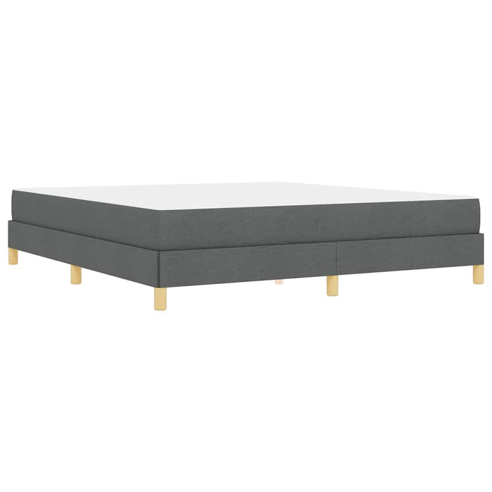 Pat cu arcuri Gri închis și Maro 180 x 200 cm - WALTI WALTI