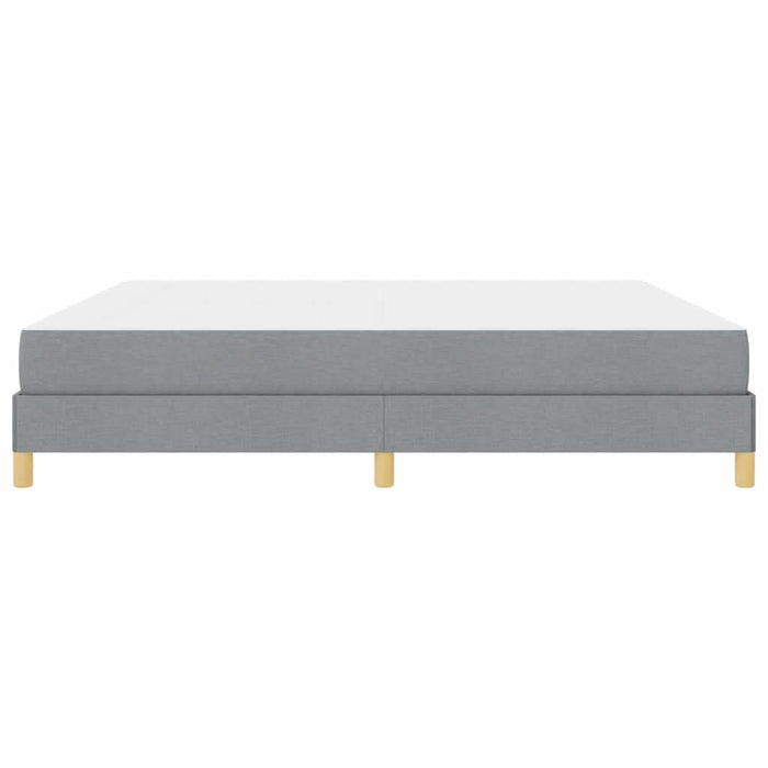 Pat cu arcuri Gri deschis și Maro 200 x 200 cm - WALTI WALTI