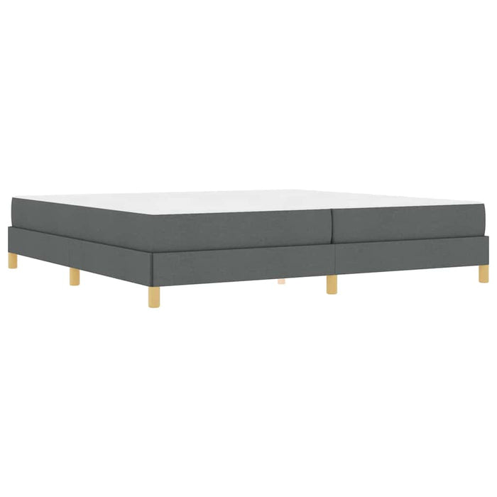 Pat cu arcuri Gri închis și Maro 200 x 200 cm - WALTI WALTI