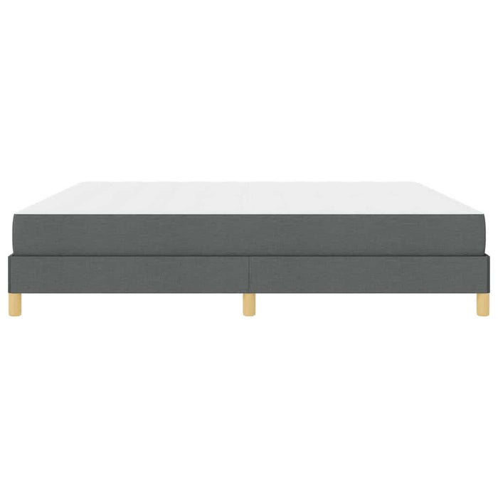 Pat cu arcuri Gri închis și Maro 200 x 200 cm - WALTI WALTI