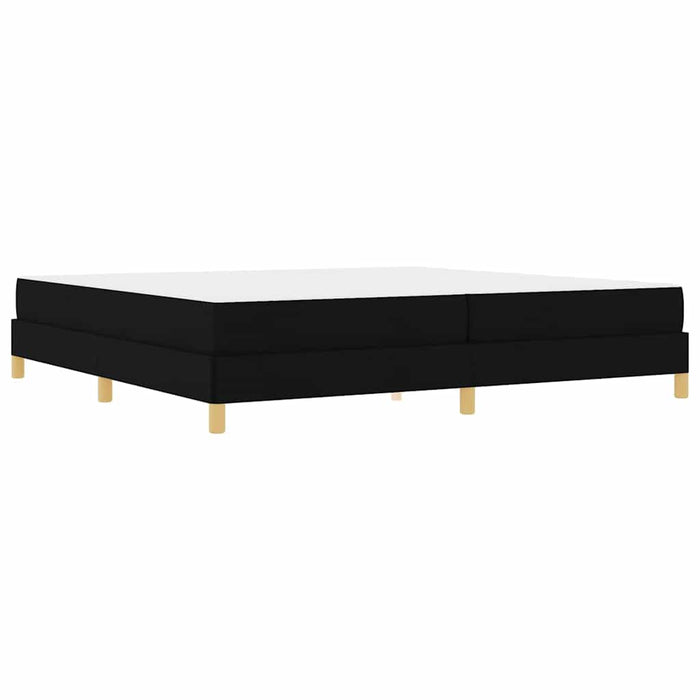 Pat cu arcuri Negru și Maro 200 x 200 cm - WALTI WALTI