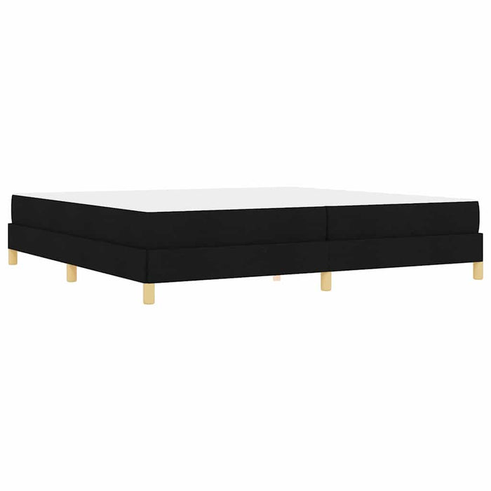 Pat cu arcuri Negru și Maro 200 x 200 cm - WALTI WALTI