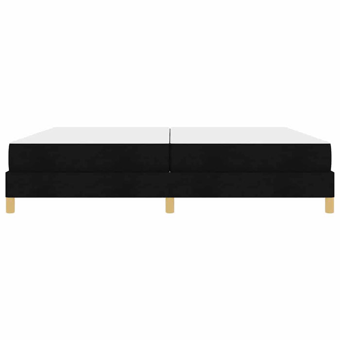 Pat cu arcuri Negru și Maro 200 x 200 cm - WALTI WALTI