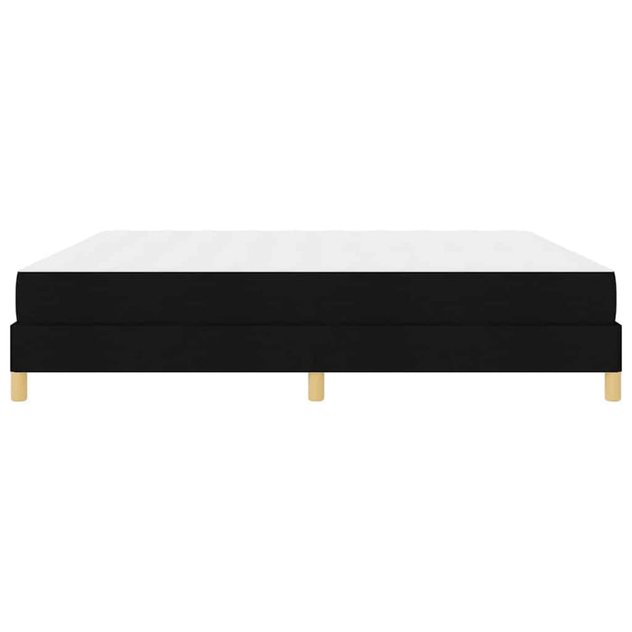 Pat cu arcuri Negru și Maro 200 x 200 cm - WALTI WALTI