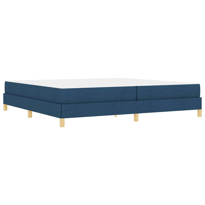 Pat cu arcuri Albastru și maro 200 x 200 cm - WALTI WALTI