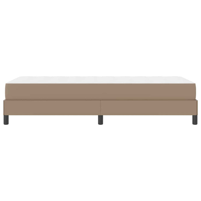 Cadru de pat cu saltea Cappuccino 80 x 200 cm țesătură - WALTI WALTI