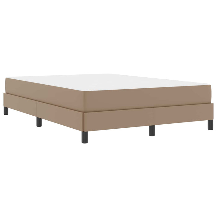 Cadru de pat cu saltea Cappuccino 140 x 200 cm țesătură - WALTI WALTI